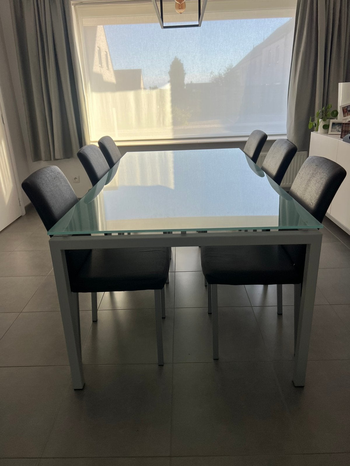 Eetkamer set, Ophalen, Gebruikt, 6 tot 8 stoelen