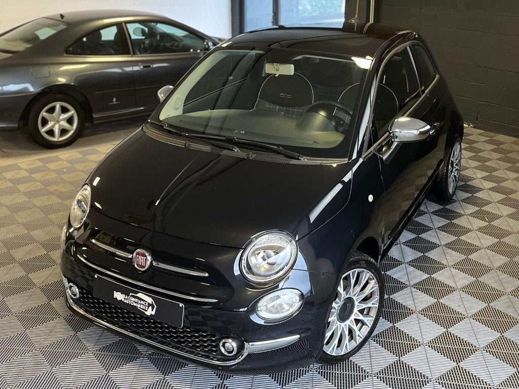 Fiat 500 1.2i Lounge 1e eigenaarsgarantie 12 maanden, Auto's, Voorwielaandrijving, 4 zetels, 4 cilinders, Leder en Stof