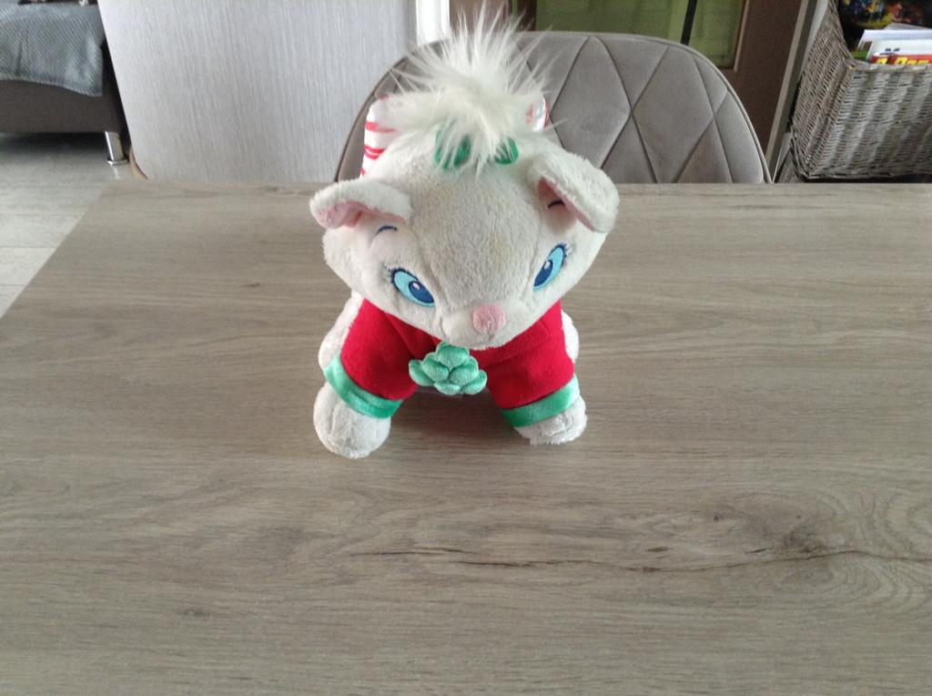 Disney De Aristokatten Marie pluche character (28 cm), Disney, Disney, Ophalen of Verzenden, Zo goed als nieuw
