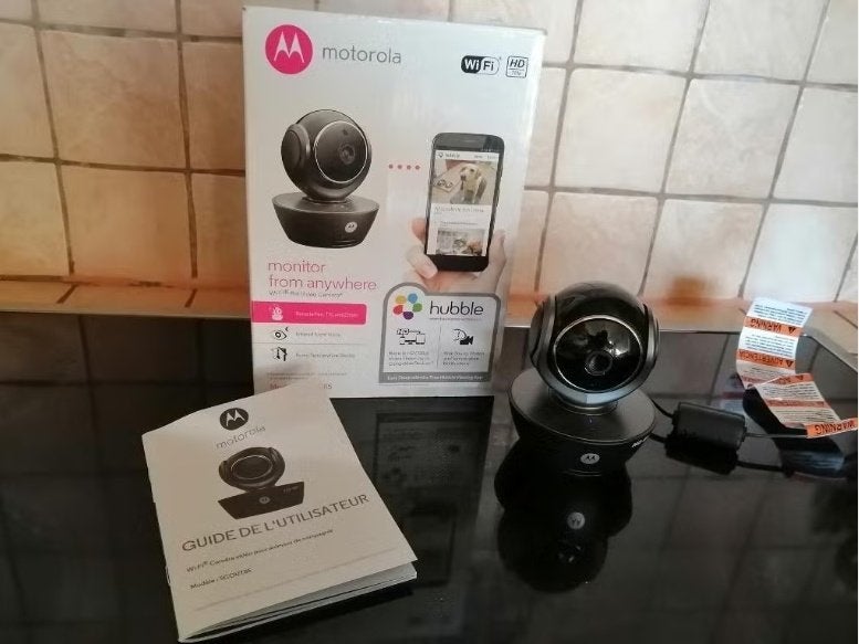 Caméra de vidéo surveillance HD Wi-Fi, TV, Hi-fi & Vidéo, Caméras de surveillance, Envoi, Comme neuf