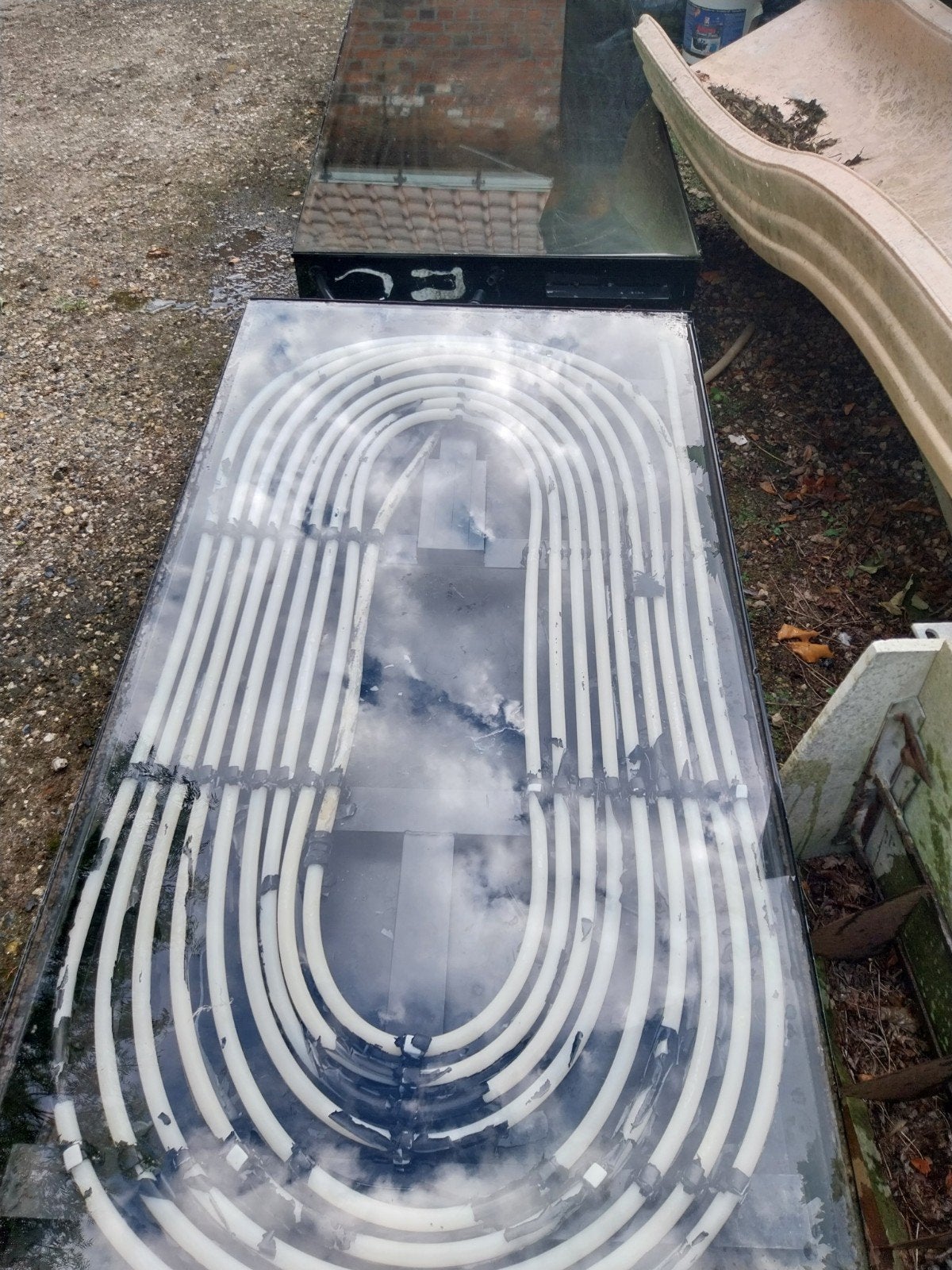 Opwarmingssysteem voor élk zwembad, Jardin & Terrasse, Enlèvement, Utilisé