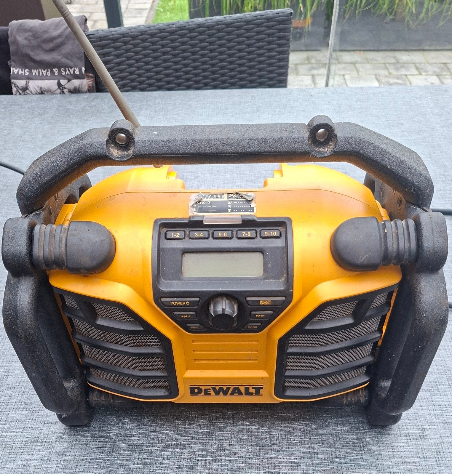 DeWalt DCR017 DAB+ bouwradio, Ophalen of Verzenden, Gebruikt, Bouwradio