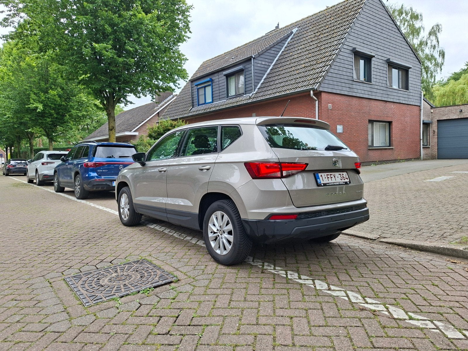 seat ateca 2017 1.0, Auto's, Voorwielaandrijving, Stof, Start-stop-systeem, Ateca