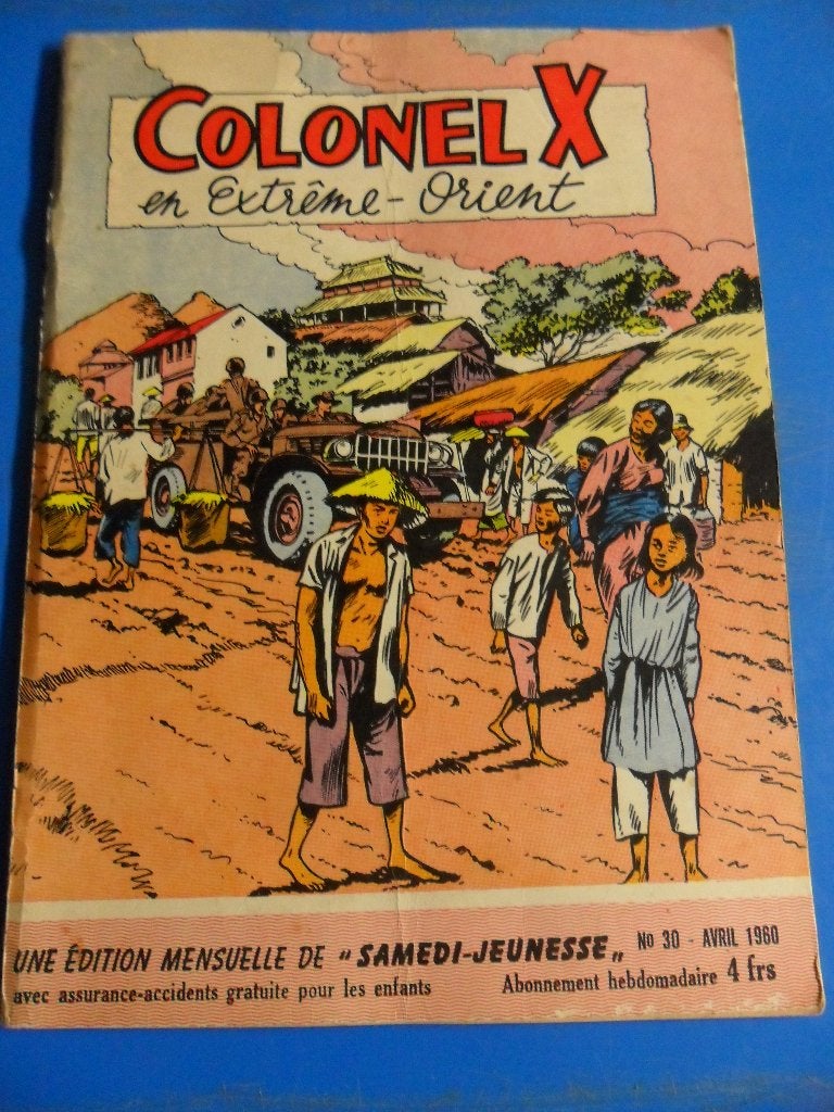 Colonel X en Extrême-Orient - Samedi Jeunesse, Livres, BD, Une BD, Enlèvement ou Envoi, Utilisé