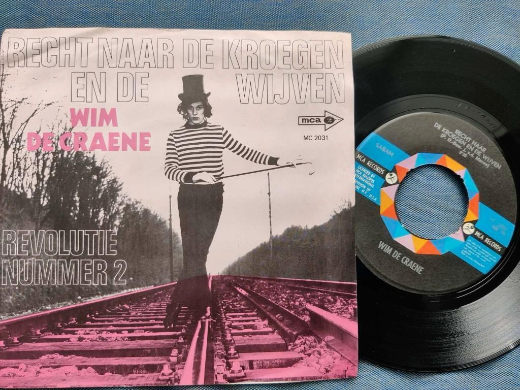 Wim de craene (recht naar de kroegen, perf st, mca, holland), Cd's en Dvd's, Ophalen, Nederlandstalig, Single