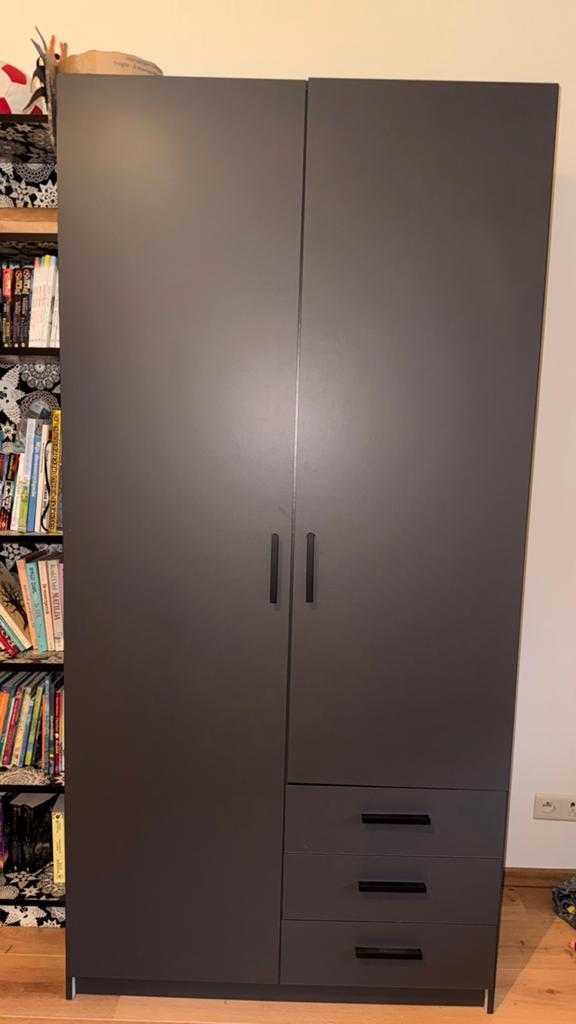 Bijna nieuwe kledingkast 97x52x200, 200 cm of meer, 50 tot 100 cm, Zo goed als nieuw, 50 tot 75 cm
