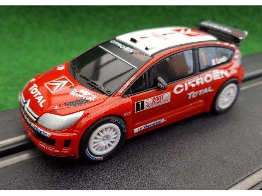 Carrera Go: Citroen C4 WRC Nr.1 "Loeb", Électrique, Enlèvement ou Envoi, Carrera, Circuit