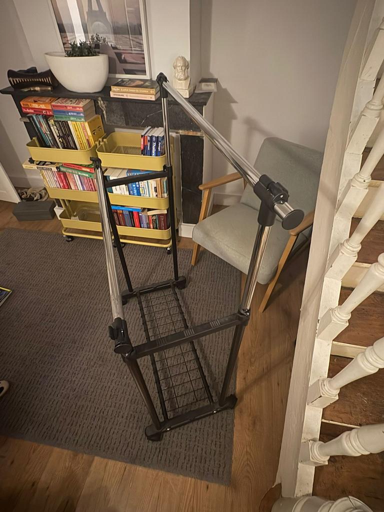 Kledingrek, Ophalen, 100 tot 150 cm, 100 tot 150 cm, Zo goed als nieuw