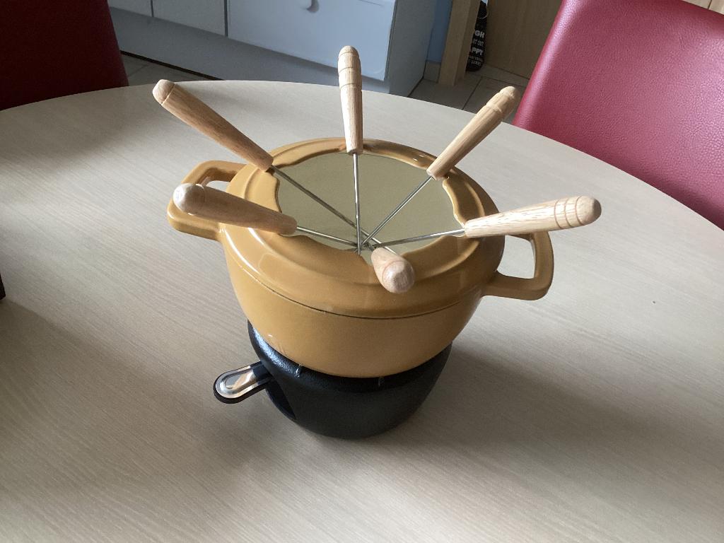 Fondueset van Costa en trendy, Huis en Inrichting, Keukentrolley, Ophalen of Verzenden, Nieuw, Metaal