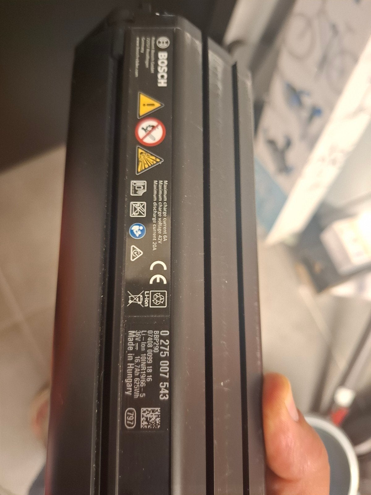 bosh batterij e bike, Fietsen en Brommers, Fietsaccessoires | Fietsaccu's, Ophalen of Verzenden