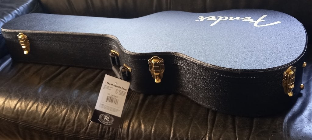 Neuf: Fender TKL Original Hardshell Guitar Classique ,noir, Musique & Instruments, Enlèvement ou Envoi, Neuf, Guitare acoustique