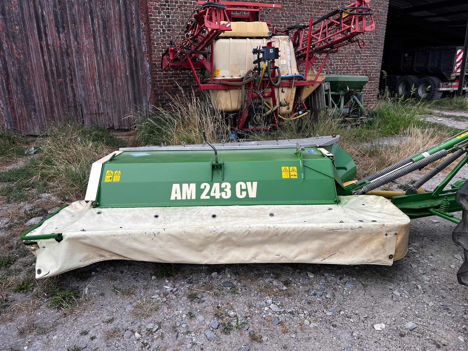 Krone maaier AM 243 CV, Zakelijke goederen, Ophalen