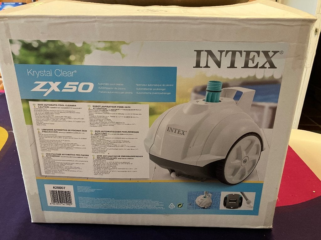 Zwembadrobot Intex ZX50. Zo goed als nieuw, Enlèvement ou Envoi, Comme neuf, Filtre
