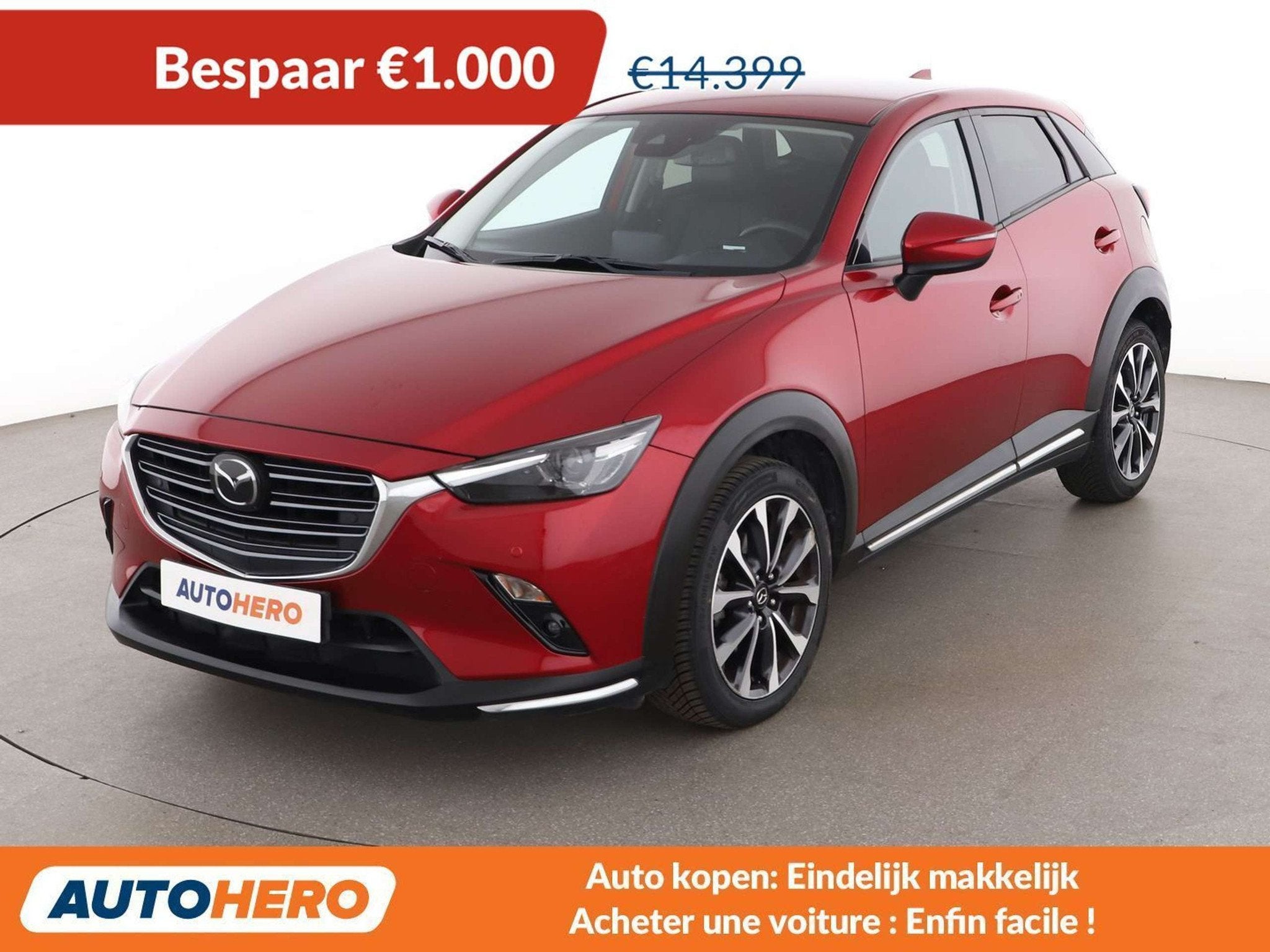 Mazda CX-3 2.0 Skyactiv-G Exclusive-Line (bj 2018), Auto's, Mazda, Voorwielaandrijving, 1998 cc, Gebruikt, 5 deurs
