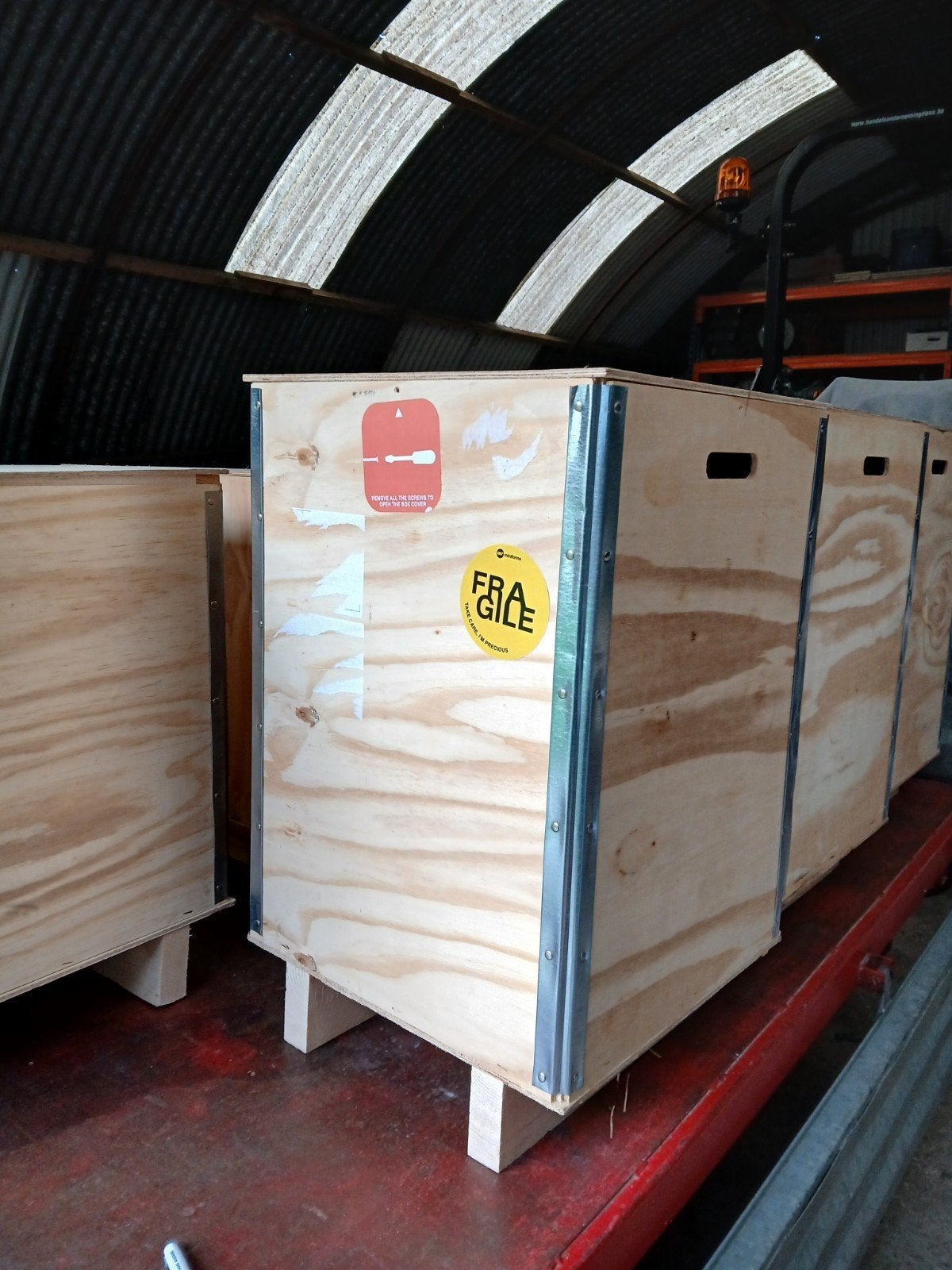 houten kisten en kistjes, Bricolage & Construction, Enlèvement, Comme neuf, Autres essences de bois, Autres types