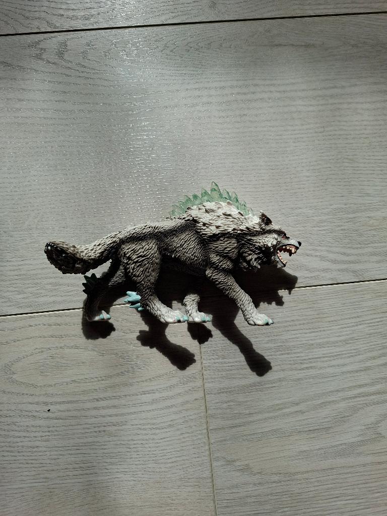 schleich ELDRADOR CREATURES - Sneeuwwolf, Ophalen of Verzenden, Zo goed als nieuw