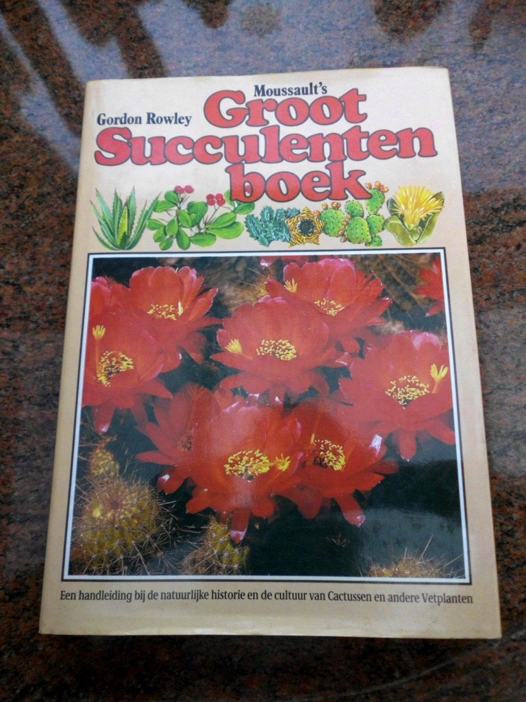 Moussault's groot succulenten boek, Livres, Enlèvement ou Envoi, Comme neuf, Fleurs, Plantes et Arbres