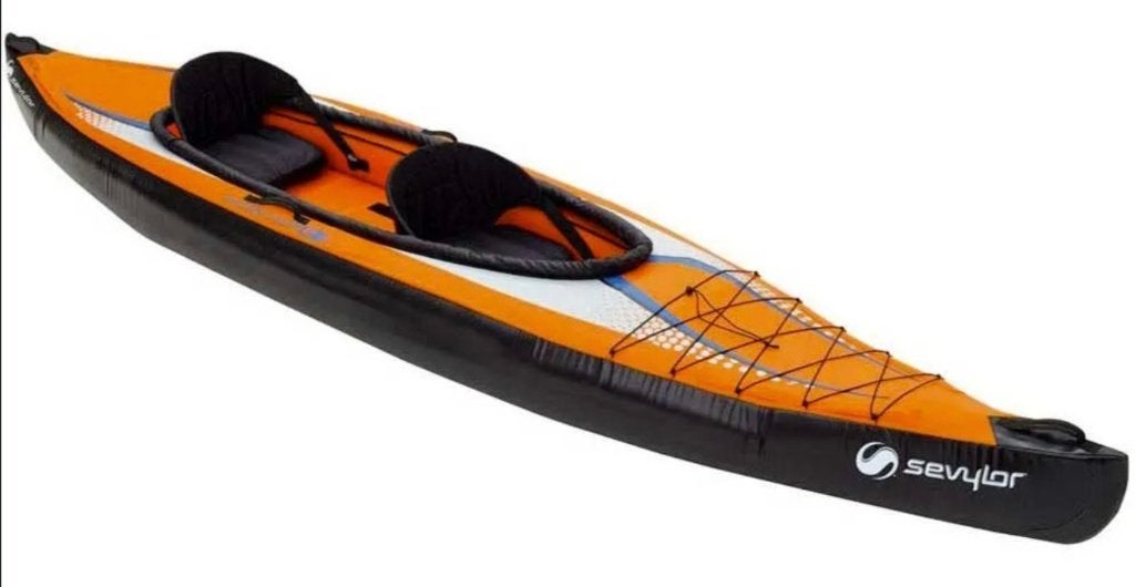 Kajak, Watersport en Boten, Kajaks, Gebruikt, 2-persoons, Ophalen