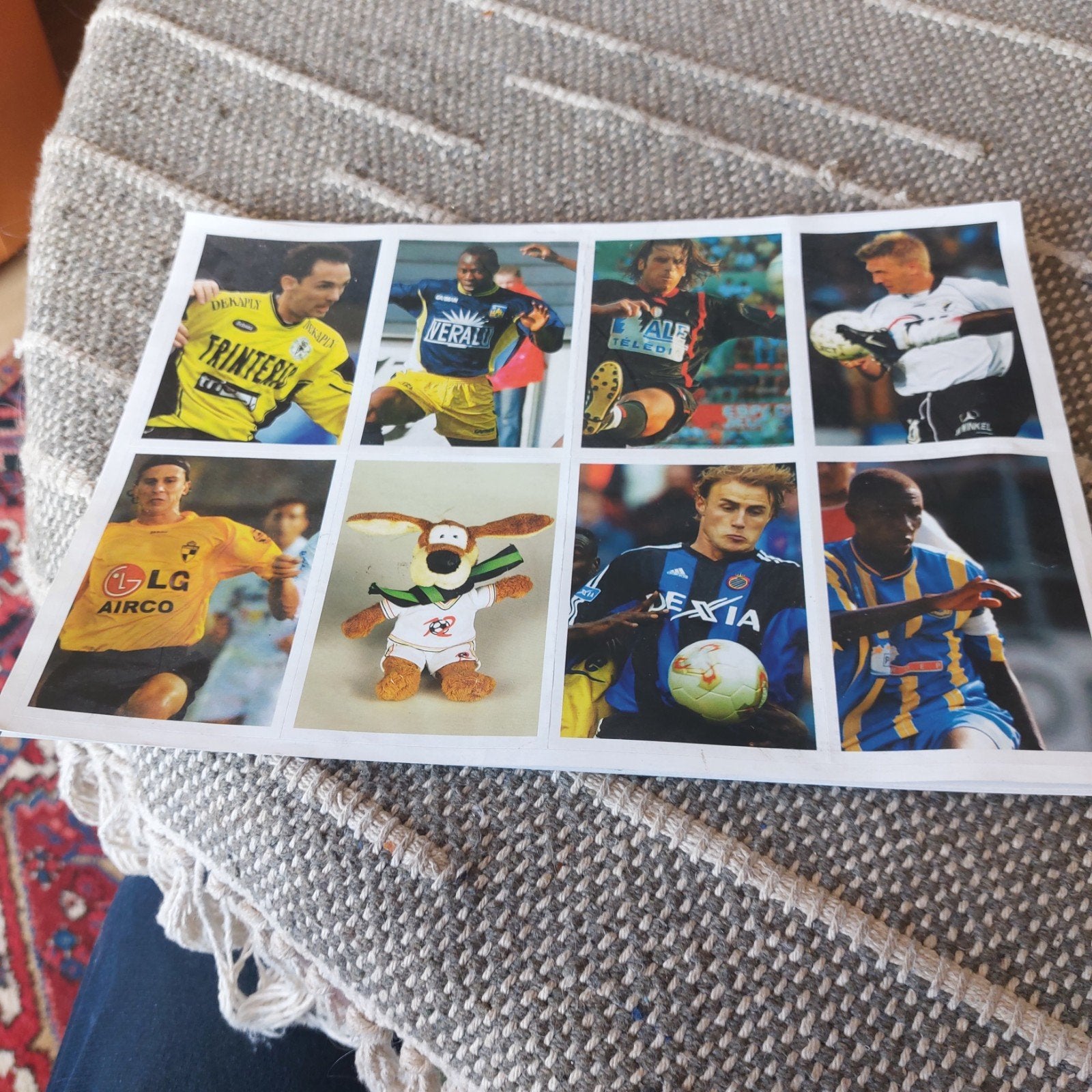 Prenten voor plakboek stickers voetbal, Verzamelen, Ophalen