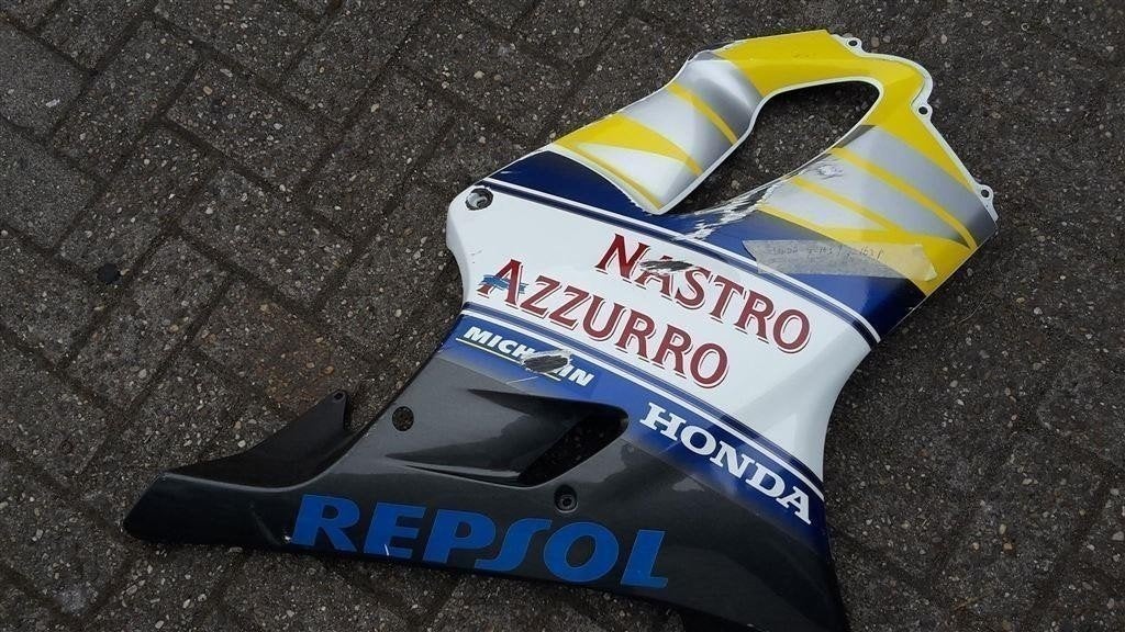 Honda CBR600F PC35 / F4i rossi zijkuipen, Motoren, Ophalen of Verzenden, Gebruikt