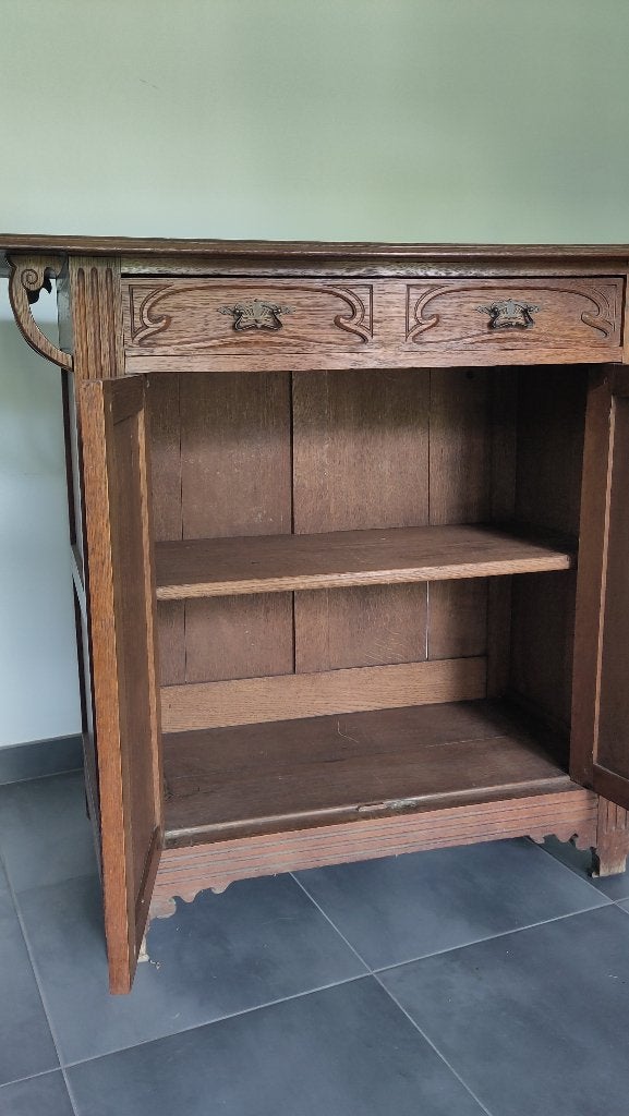 Antieke Art Nouveau kast, Ophalen