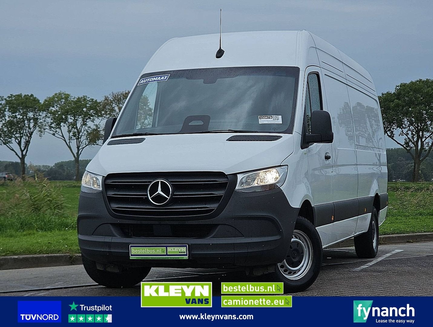 Mercedes-Benz SPRINTER 317 L3H2 Automaat MBUX10, Automaat, Wit, Mercedes-Benz, Bedrijf