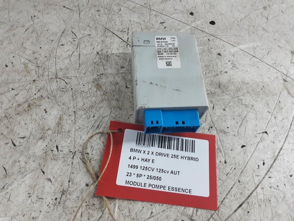 ORDINATEUR POMPE A CARBURANT BMW X2 (F39) (16145A08530), Mevr. I. Hauben, Utilisé, BMW, Rue de l'Espoir 34 34
4030  GRIVEGNÉE, BE