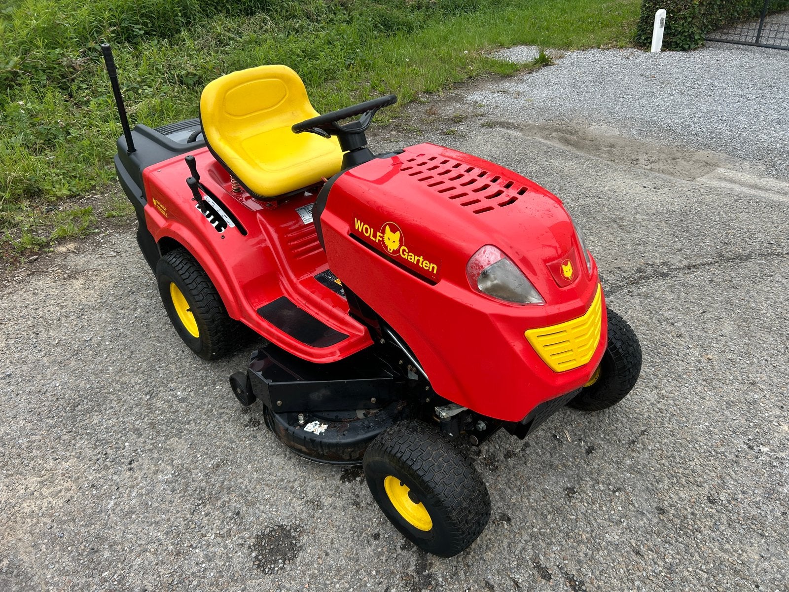 Tracteur tondeuse wolf garten 15,5cv, Enlèvement ou Envoi, Utilisé, Démarrage électrique, 90 à 120 cm