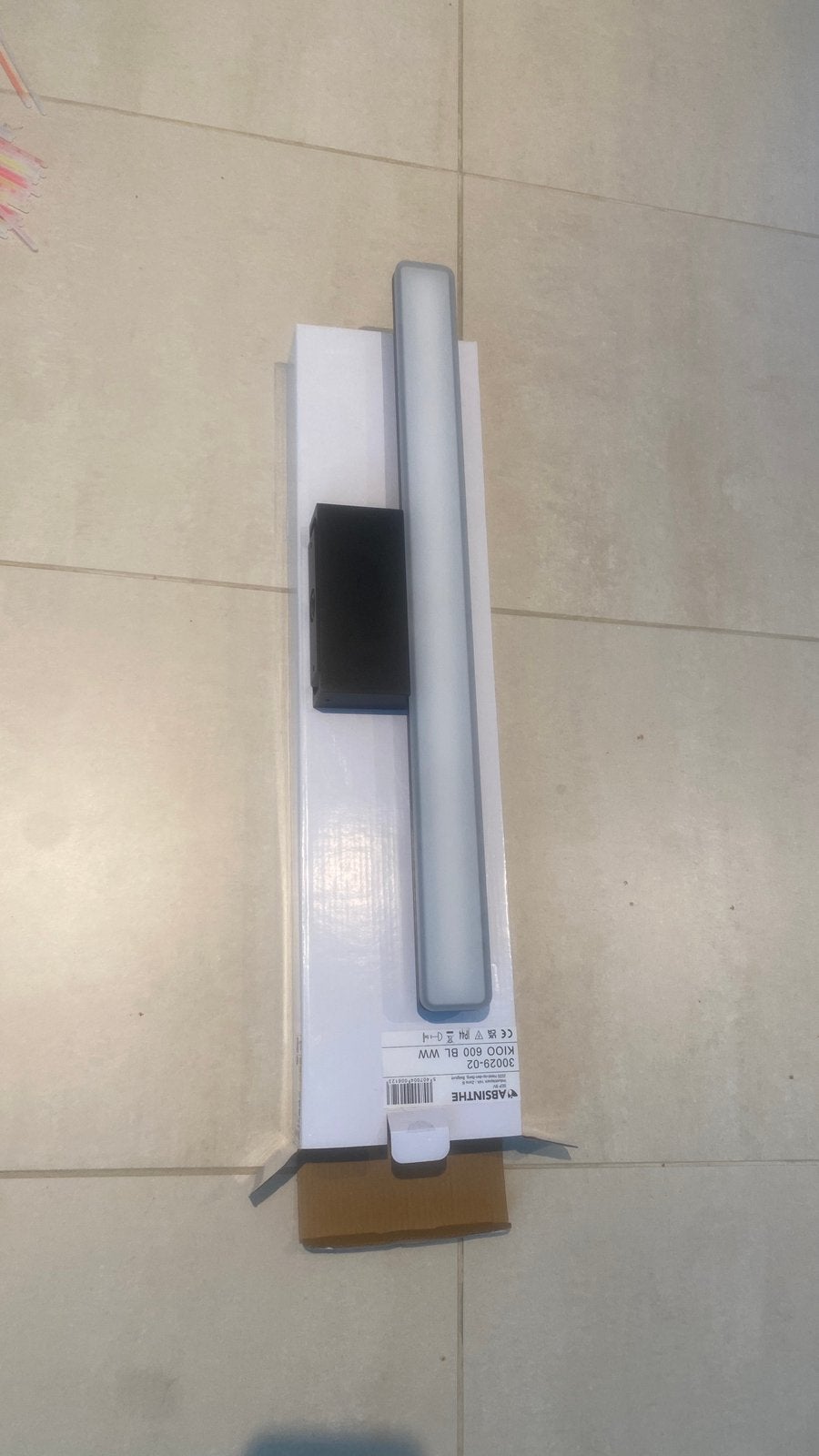 Ansinthe - muurlamp - 60 cm, Ophalen of Verzenden, Nieuw, Plafondspot of Wandspot