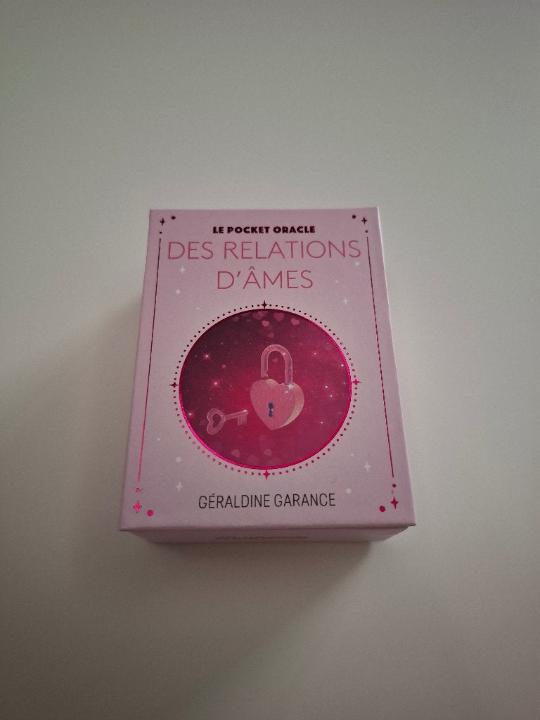Cartes oracle Le pocket oracle des Relations d'âmes, Enlèvement, Comme neuf, Spiritualité en général, Autres types