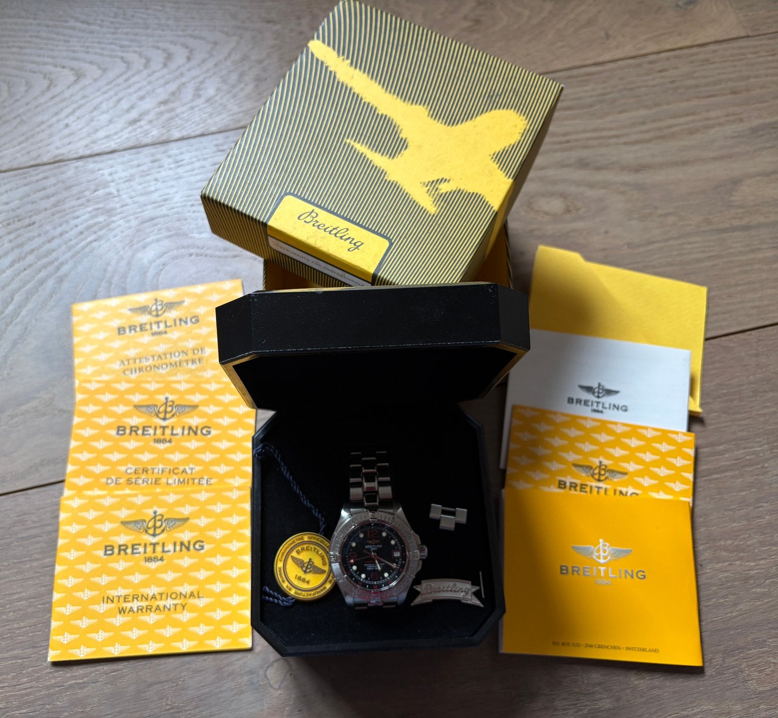Breitling Super Océan, Enlèvement, Comme neuf