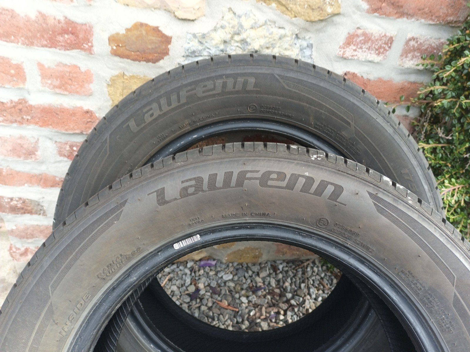 Pneus 175/65/R15 84T, Enlèvement
