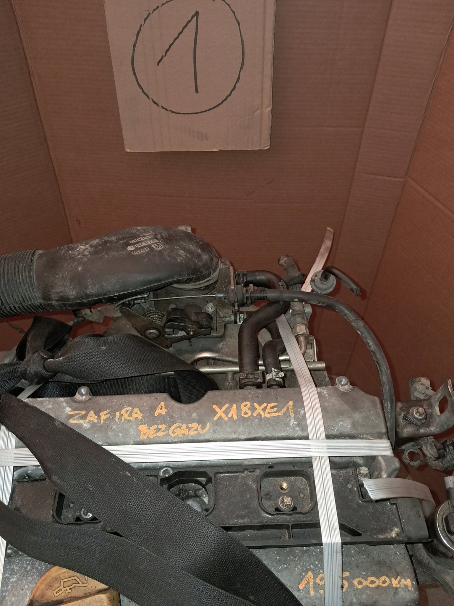 Moteur X18XE1 Complet OPEL ZAFIRA, Envoi, Utilisé, Daihatsu