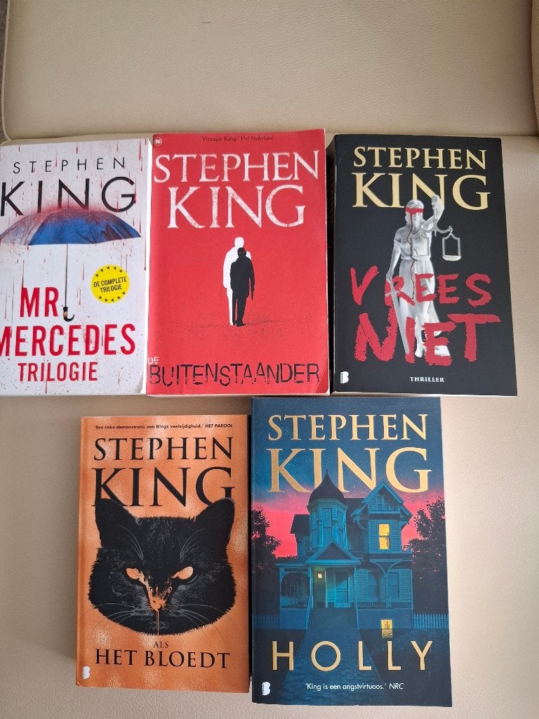 Thrillers van Stephen King., Ophalen of Verzenden, Gelezen, Stephen King