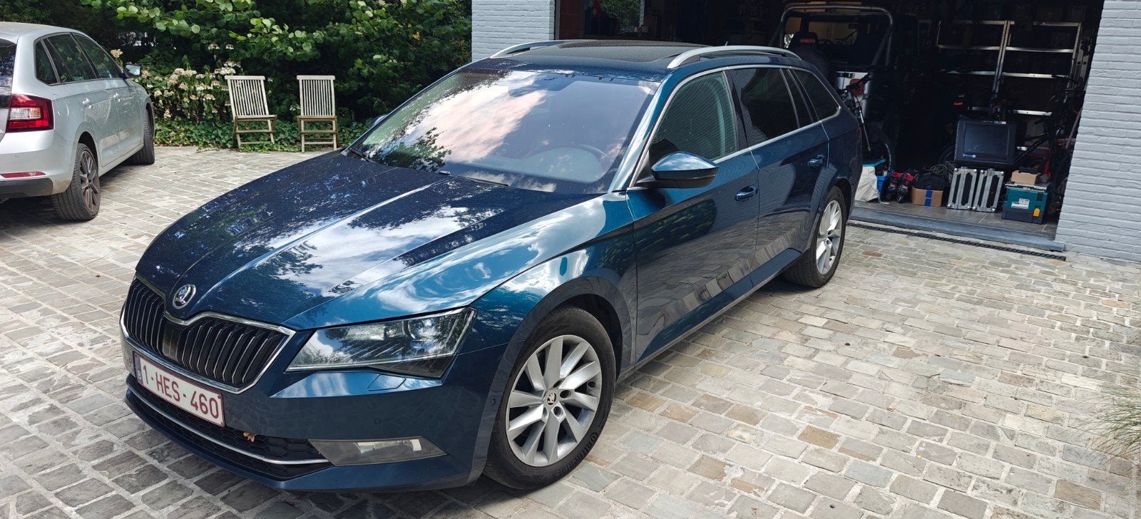Skoda superb 2.0 TDI DSG, Auto's, Blauw, Particulier, Dealer onderhouden, Superb