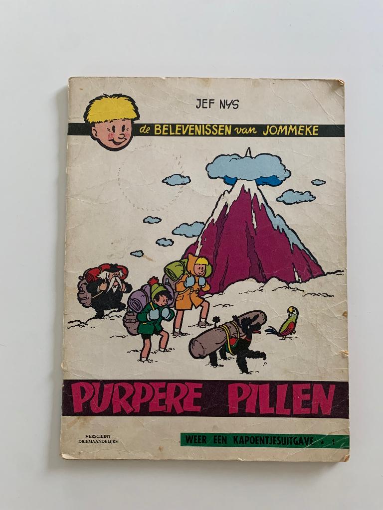 Purpere Pillen, Boeken, Stripverhalen, Eén stripboek, Ophalen of Verzenden, Gelezen