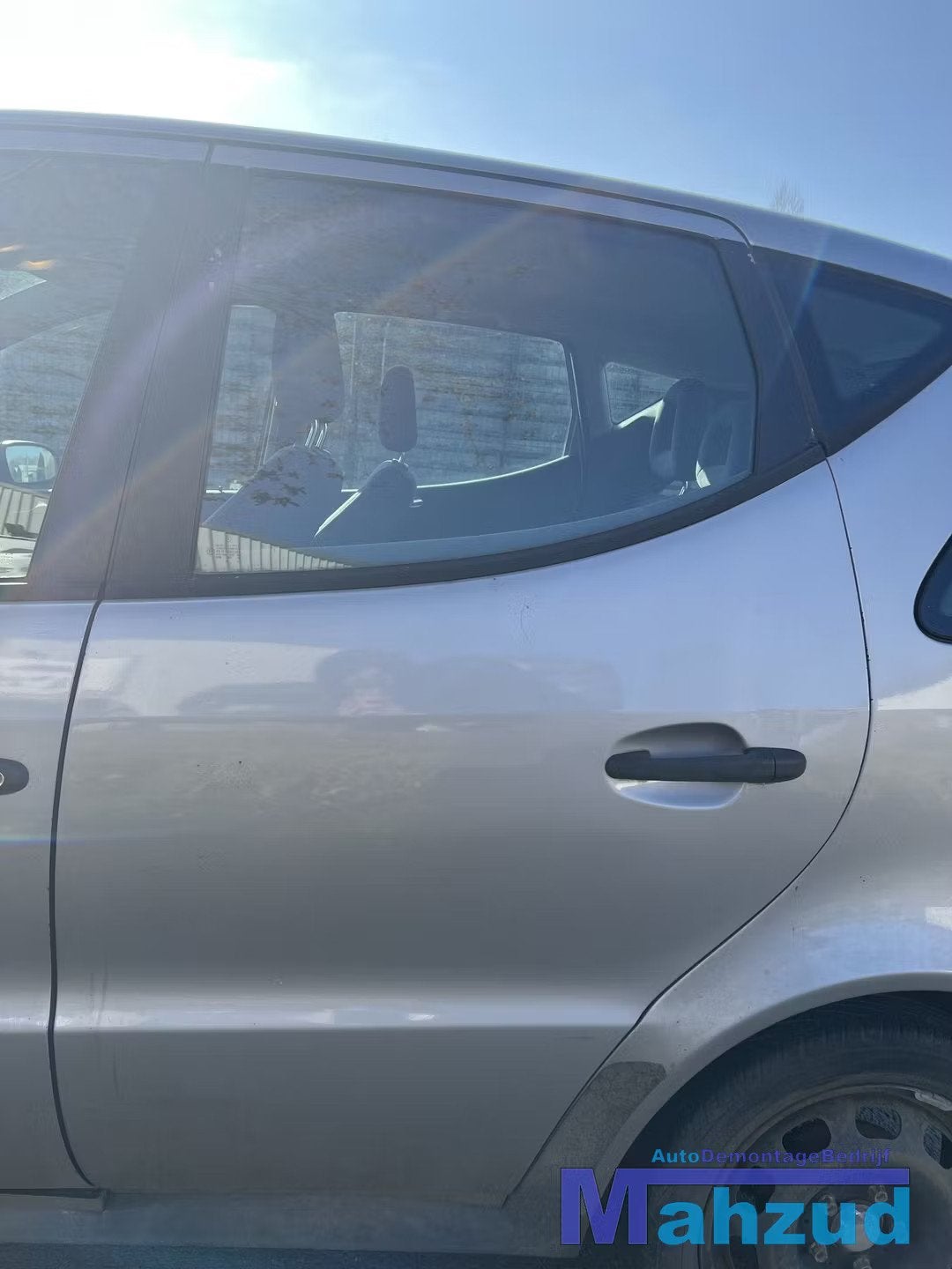 MERCEDES A KLASSE W168 grijs 706 links achter deur 1997-2004, Arrière, Mercedes-Benz AG, Mercedes-Benz, Utilisé