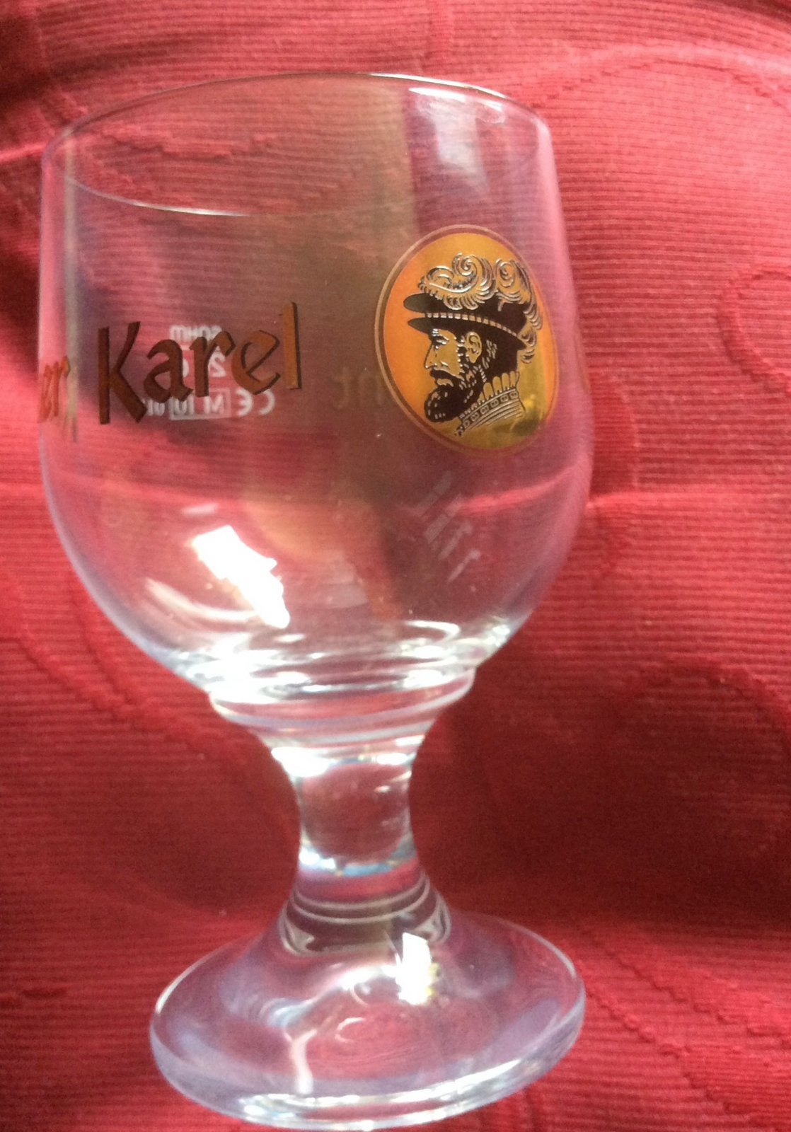 Charles Quint, verres à dégustation, Collections, Enlèvement, Comme neuf, Verre ou Verres