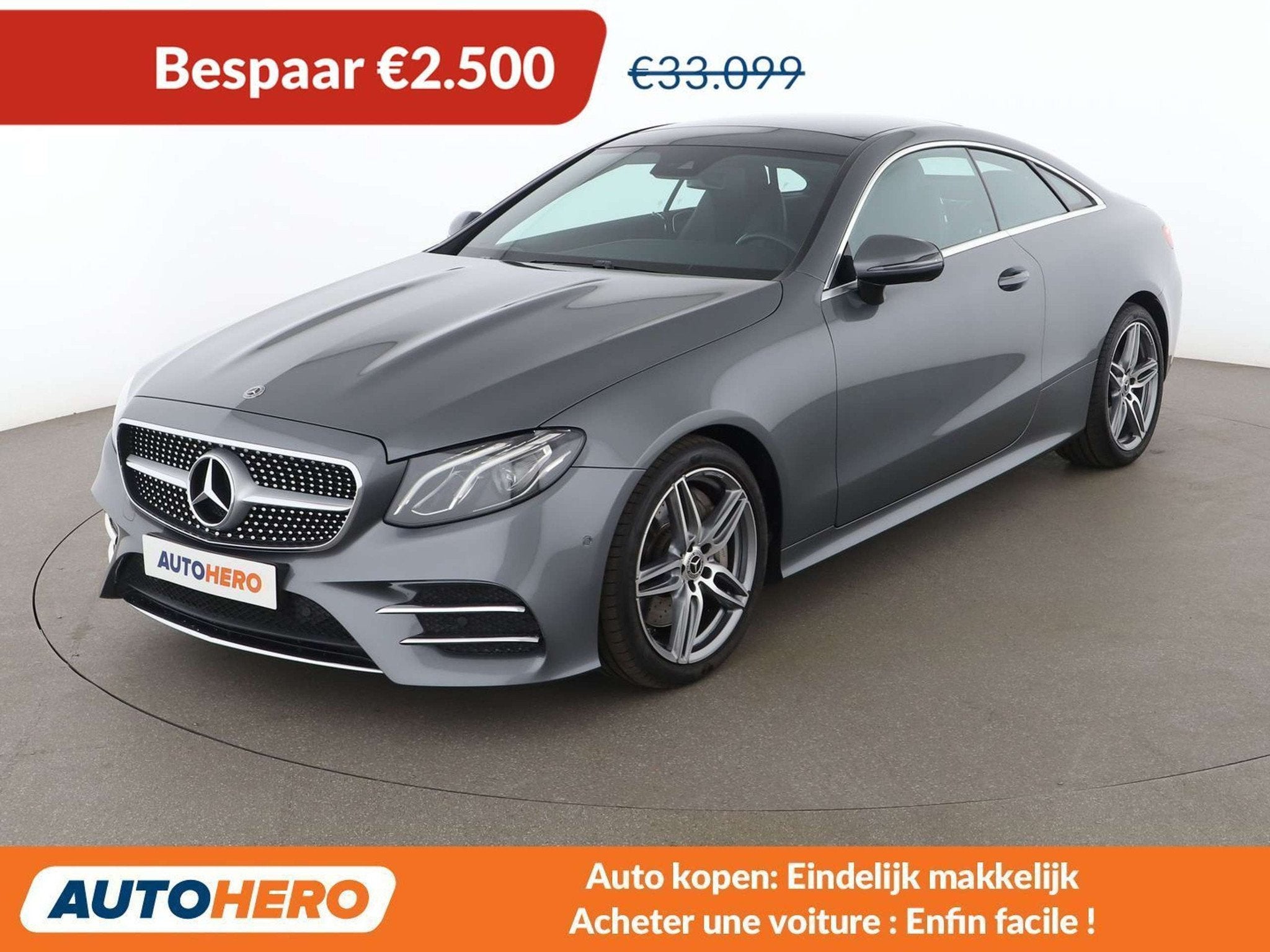 Mercedes-Benz E-Klasse 300 300 E AMG Line (bj 2018), Auto's, Automaat, Achterwielaandrijving, Gebruikt, Lichtsensor