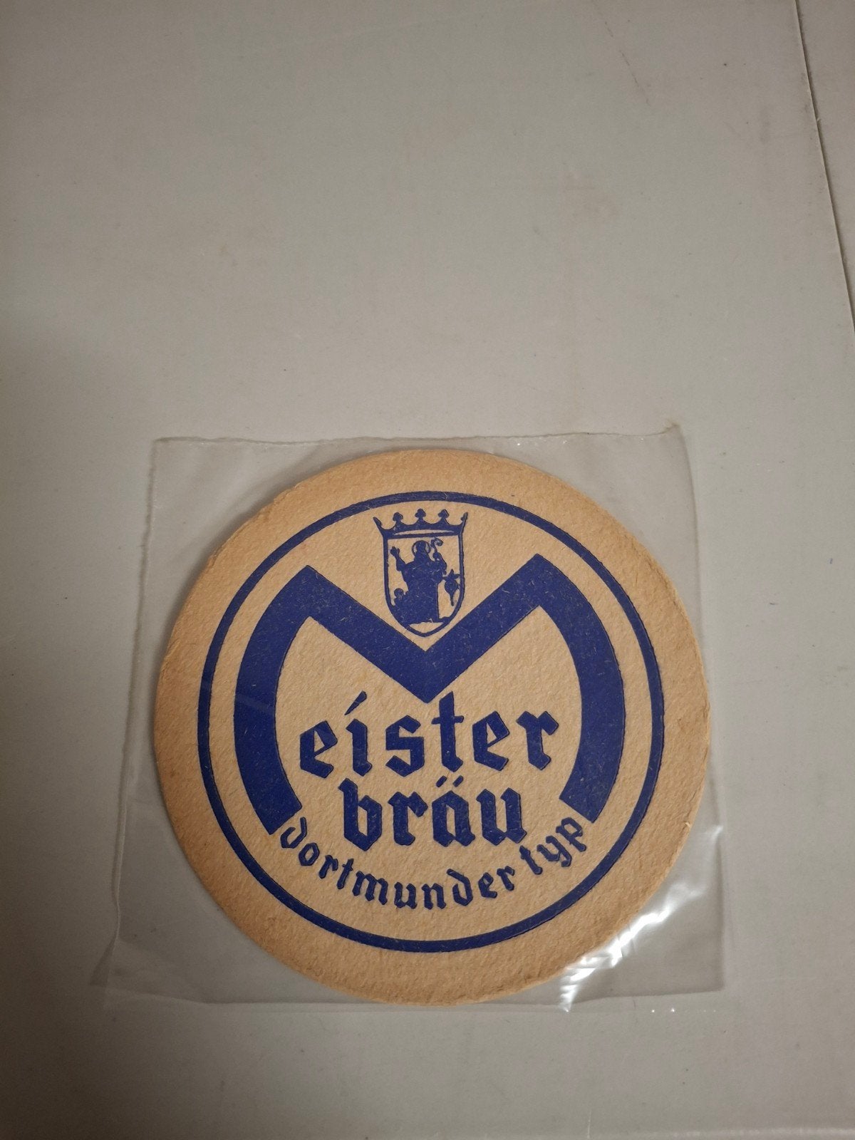 Ancien tapis à bière Meister Brau de Baer Sint Niklaas, Enlèvement ou Envoi