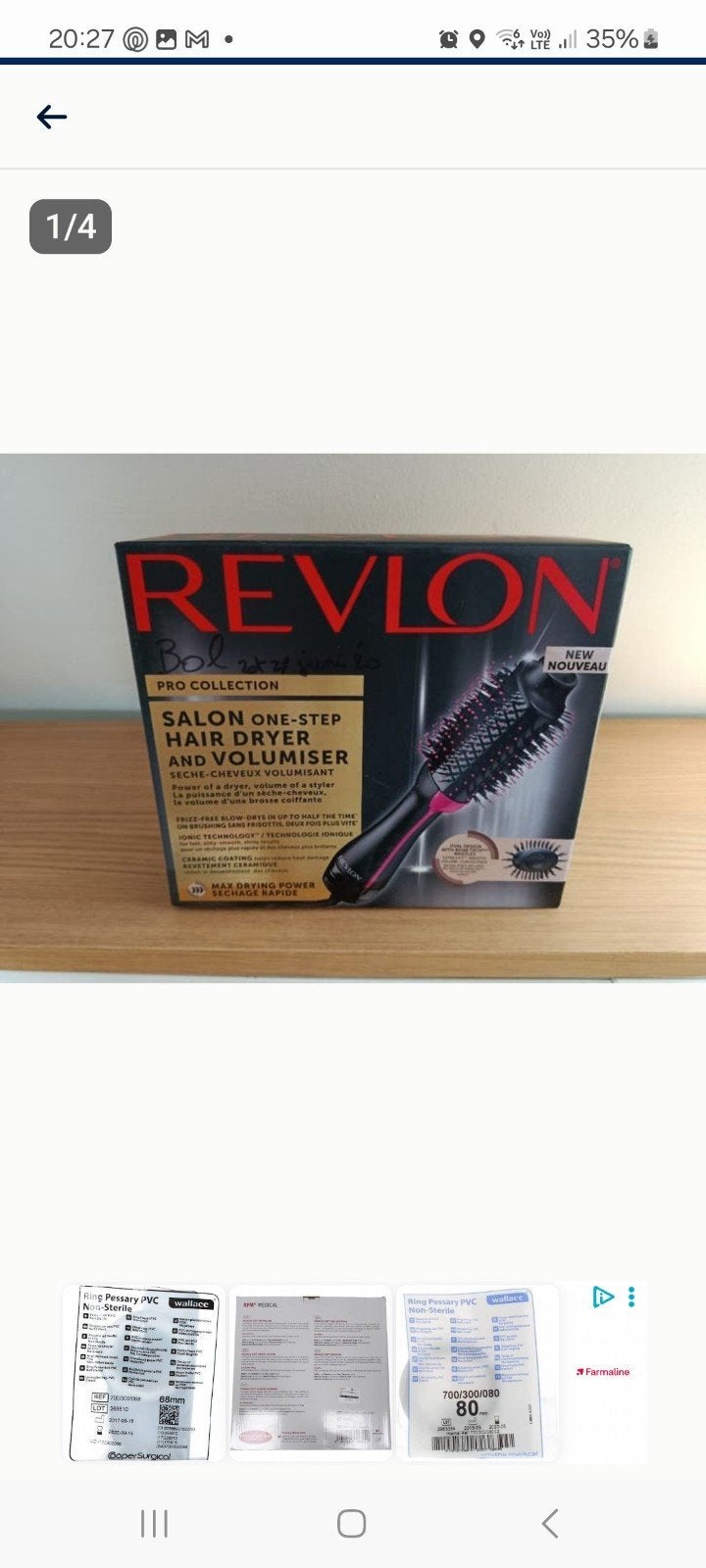Revlon krulborstel, Ophalen of Verzenden