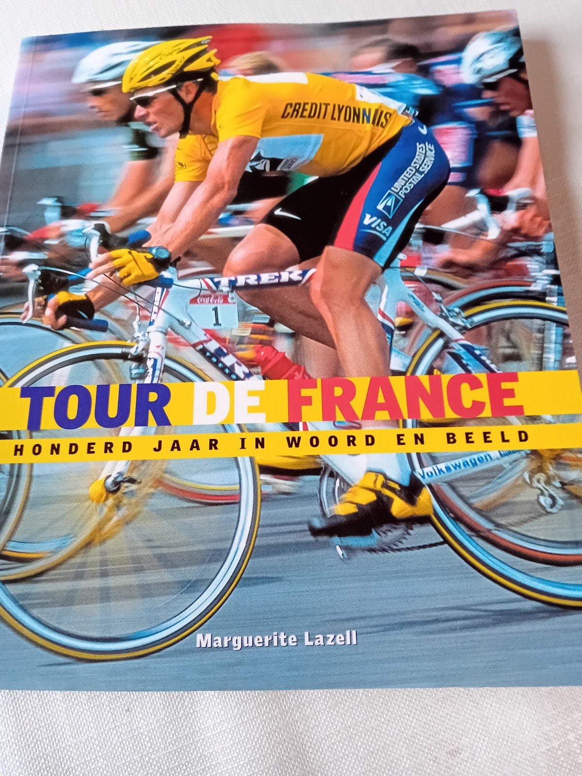 wielerboek tour de.france, Ophalen