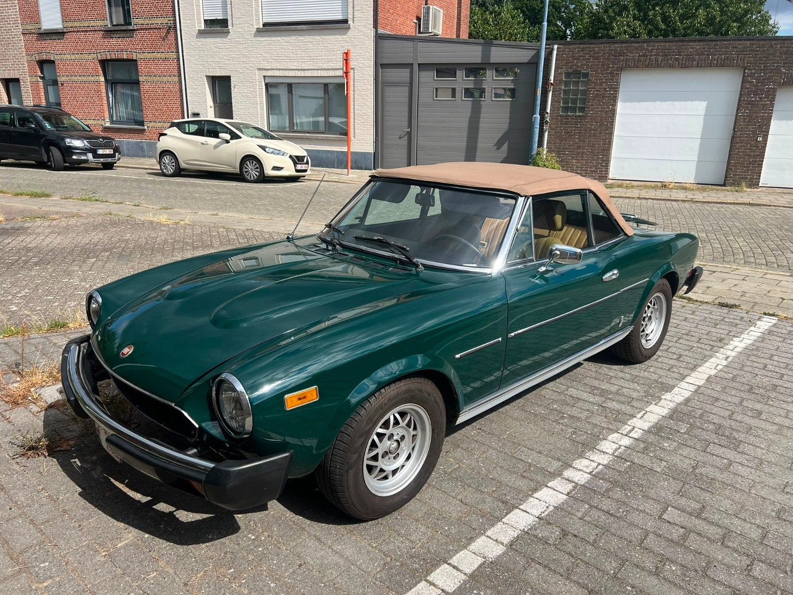 fiat 124 spider 2000 1979 in zeer goede staat, Autos, Achat, Particulier, Vert, Fiat