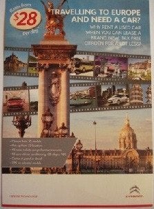 Citroën DriveEurope 2010 AUS Brochure Catalogue Prospekt, Envoi, Comme neuf, Citroën