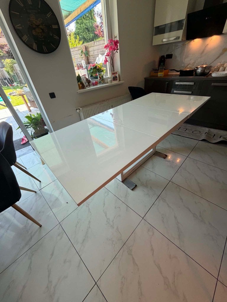 Tafel, Huis en Inrichting, Ophalen, Vierkant, 200 cm of meer, Vijf personen of meer