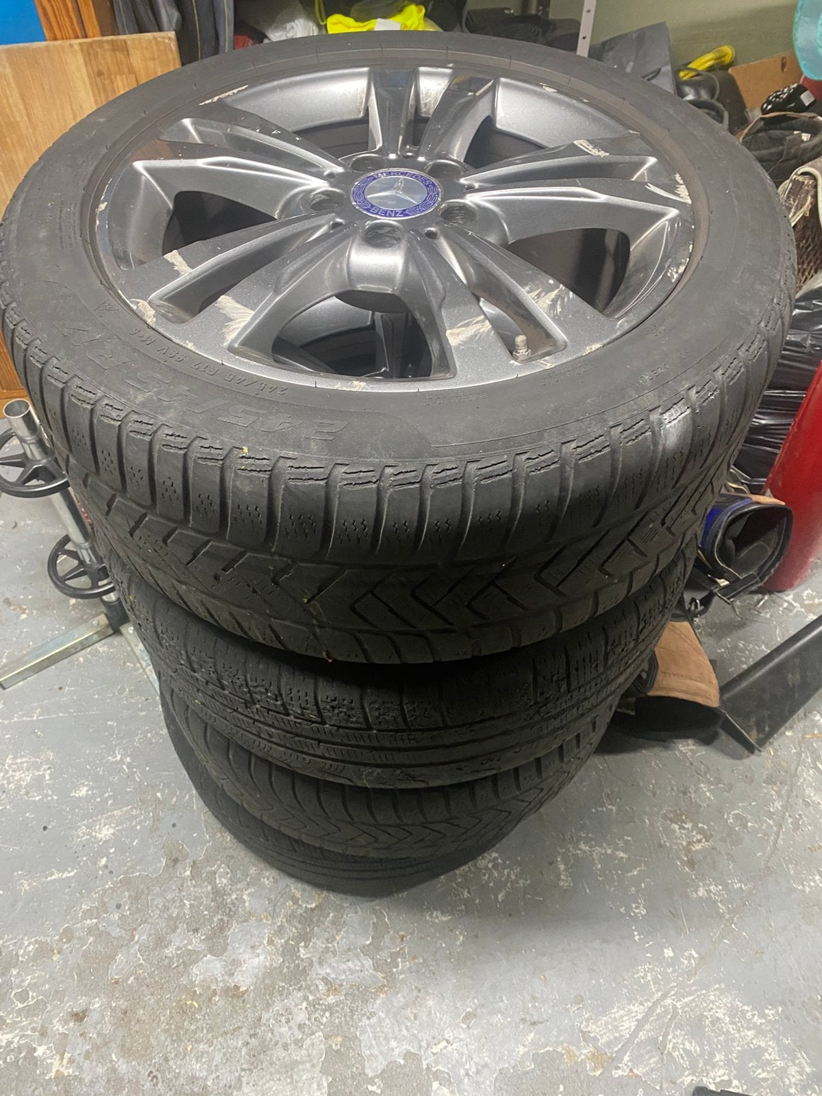 Quatre roues de Mercedes benz, Enlèvement ou Envoi, Utilisé