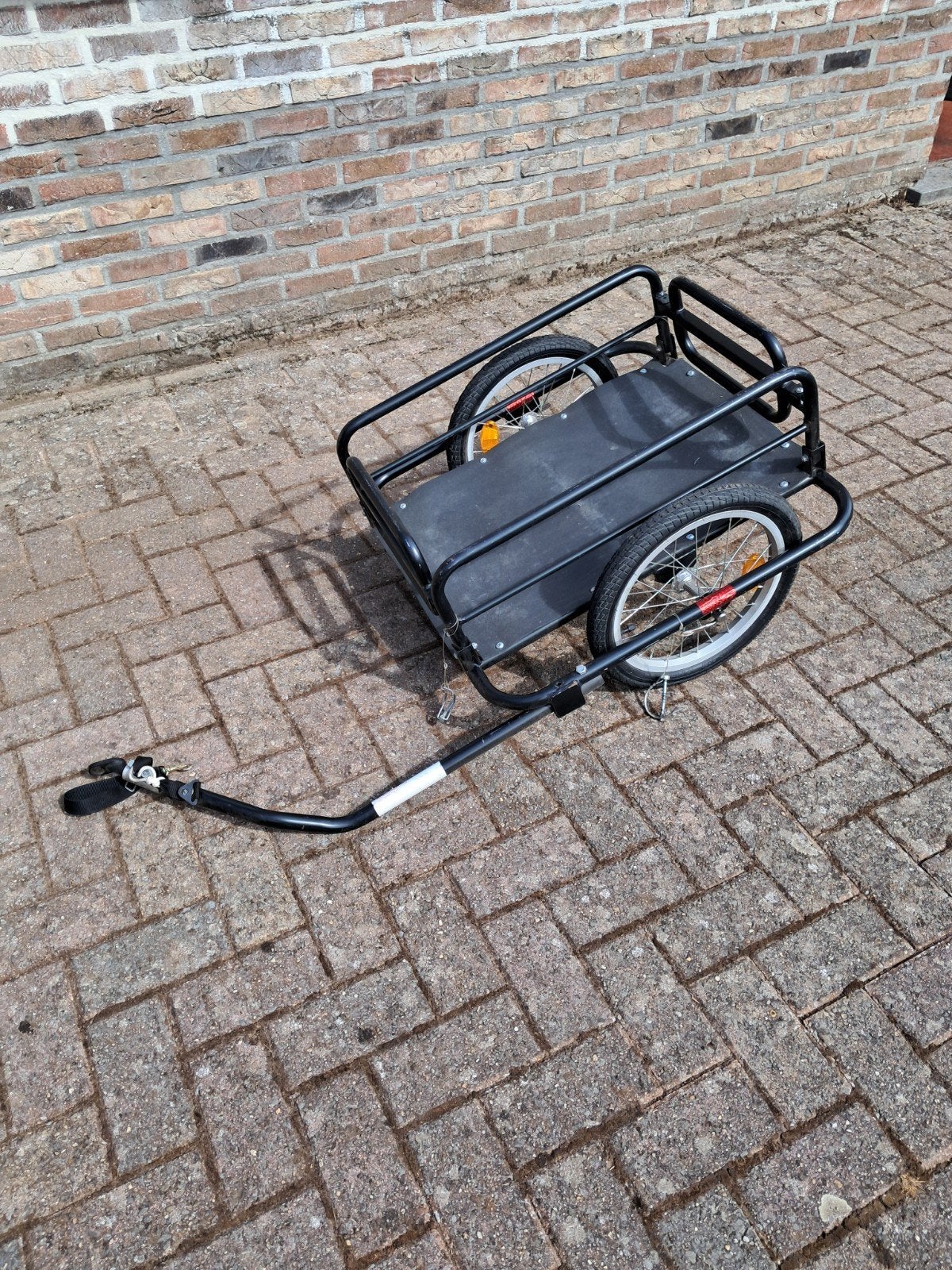 Fietskar fietsaanhangwagen., Fietsen en Brommers, Ophalen, Zo goed als nieuw