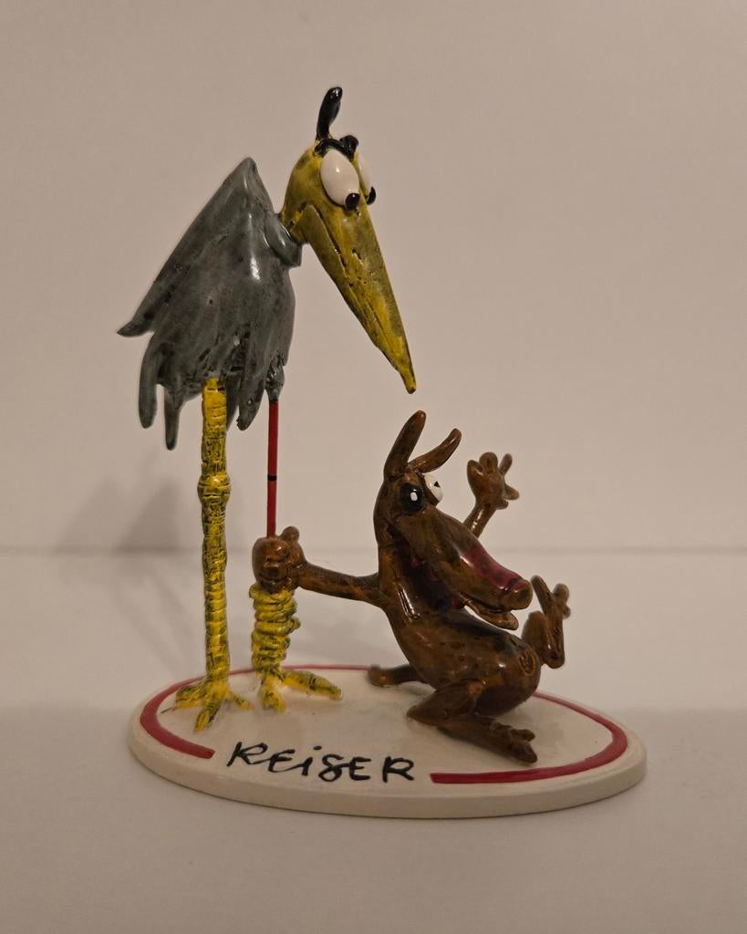 PIXI 4384 figuur „De wolf en de reiger”., Ophalen of Verzenden, Figuurtje