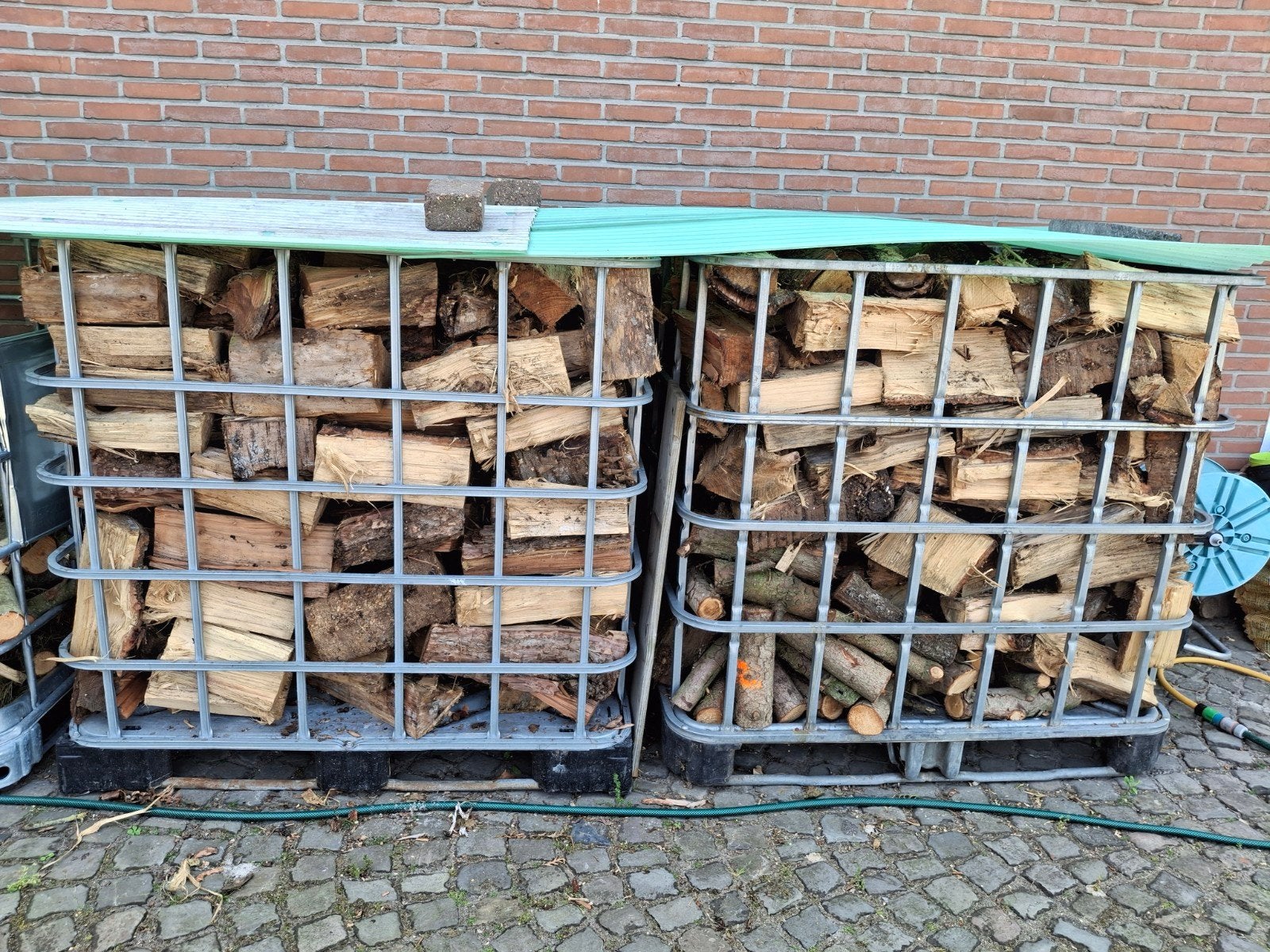 Dennen hout, Ophalen