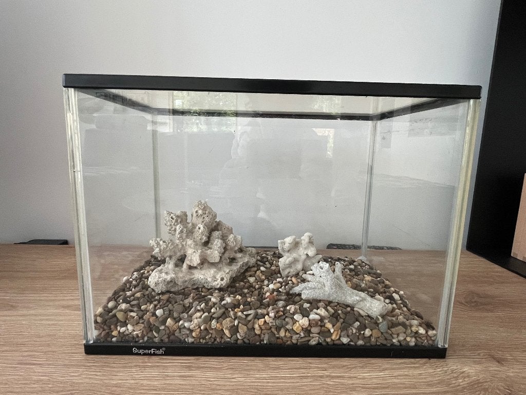 Aquarium, Dieren en Toebehoren, Ophalen, Gebruikt, Aquariummeubel, Inclusief deksel